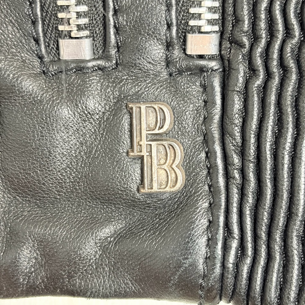 Pierre Balmain Leather Biker Jacket - Picture 3 of 15
